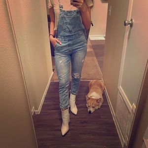 Denim Overalls